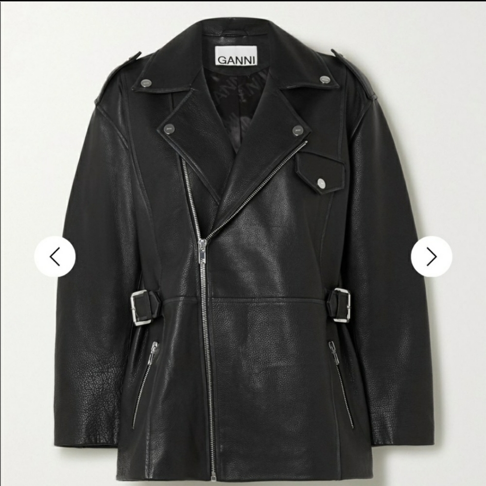 GANNI Leather Jacket